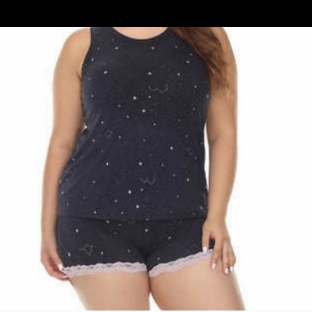 Honeydew Ladies' 2-piece Tank and Short Set lace nwt polar constellation…